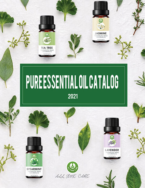 Pure essential oil catalog